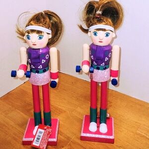 Ashland Pink and Teal Nutcracker Set